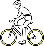 ご存知ですか？約6分32秒に1件、自転車事故は発生しています。